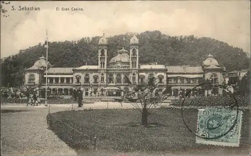 San Sebastian Guipuzcoa El Grand Casino  / Donostia-San Sebastian /Guipuzcoa