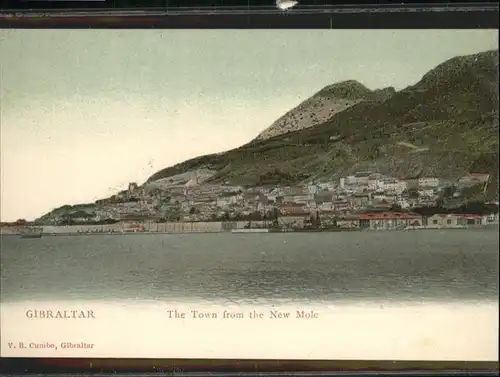 Gibraltar Town from New Mole  / Gibraltar /