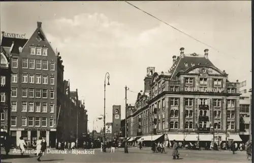 Amsterdam Niederlande Damrak Bijenkorf / Amsterdam /