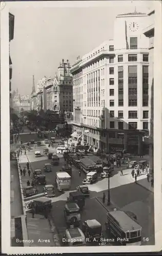 Buenos Aires diagonal Saenz Pena / Buenos Aires /