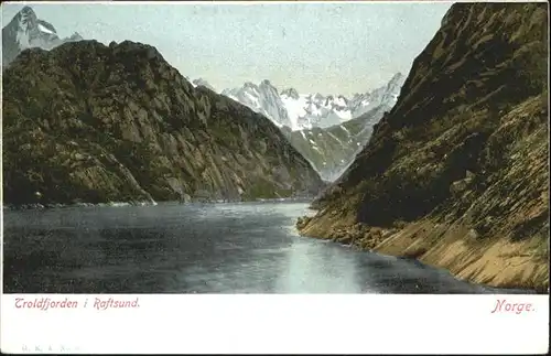 Raftsund Troldfjorden / Norwegen /