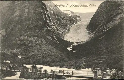 Olden Nordfjord Melkevoldsbroe / Norwegen /