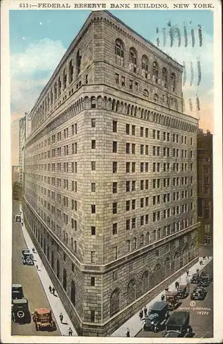 New York City Federal Reserve Bank Building / New York /