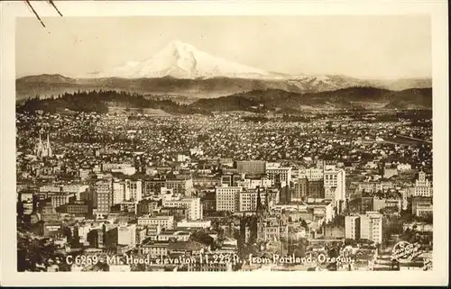 Portland Oregon Luftaufnahme / Portland /