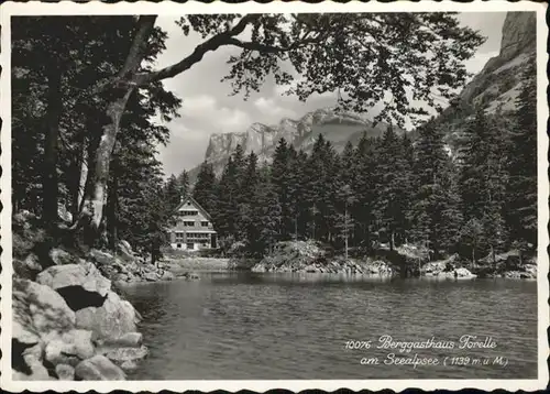 Seealpsee Berggasthaus Forelle / Schwende /Bz. Appenzell IR