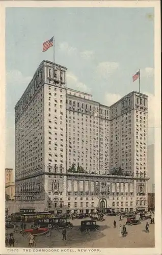 New York City Commodore Hotel / New York /