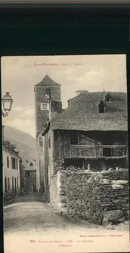 Les Valle de Aran Los Pirineos La Iglesia / Spanien /