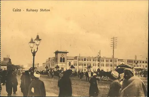 Cairo Egypt Railway Station / Cairo /