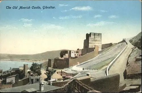 Gibraltar Old Moorish Castle / Gibraltar /