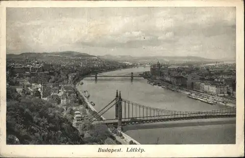 Budapest Bruecke Latkep / Budapest /