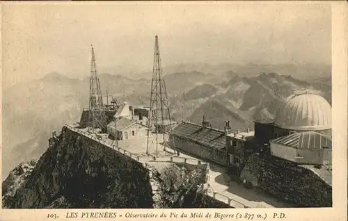 Bagneres-de-Bigorre Observatoire Pic Midi Bigorre / Bagneres-de-Bigorre /Arrond. de Bagneres-de-Bigorre