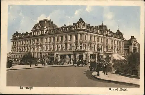 Bucuresti Grand Hotel Kutsche  / Rumaenien /