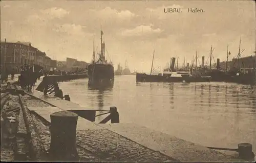 Libau Hafen  / Lettland /