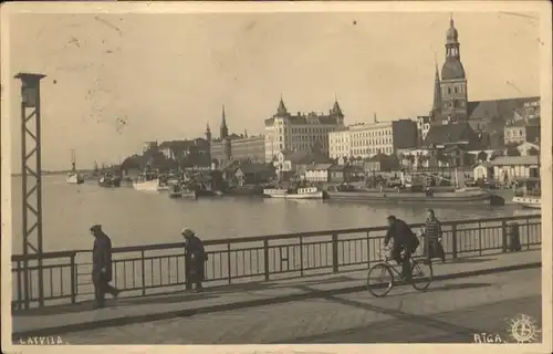 Riga Lettland Schiff / Riga /