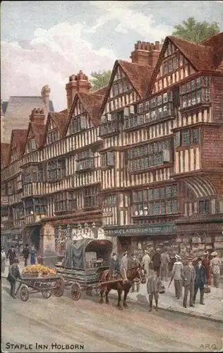 Holborn Hill Staple Inn Kutsche  / Copeland /West Cumbria