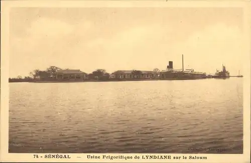 Lyndiane Senegal usine Frigorifique de Lyndiane sur le Saloum / Afrika /