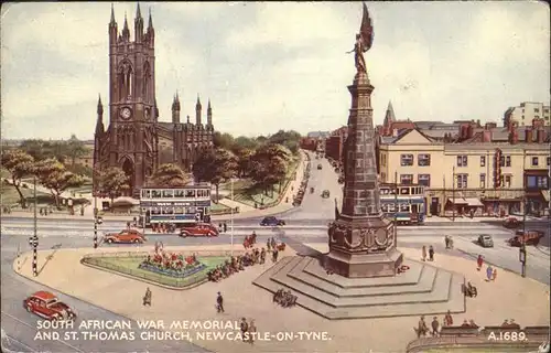 Newcastle On Tyne United Kingdom South African War Memorial
St. Thomas church / Grossbritannien /