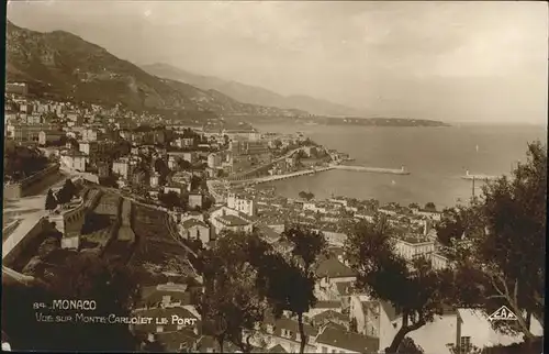 Monte-Carlo Vue sur Monte Carlo
Port / Monte-Carlo /