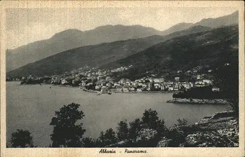 Abbazia Istrien Panorama / Seebad Kvarner Bucht /Primorje Gorski kotar