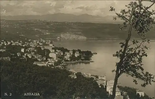 Abbazia Istrien Panorama / Seebad Kvarner Bucht /Primorje Gorski kotar