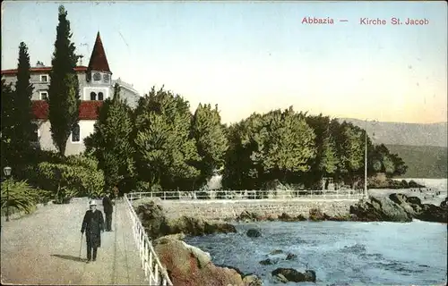 Abbazia Istrien Kirche St. Jakob / Seebad Kvarner Bucht /Primorje Gorski kotar