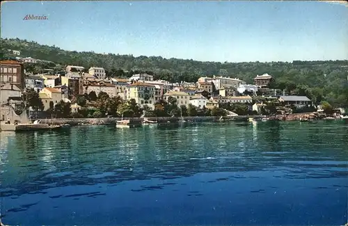 Abbazia Istrien Panorama / Seebad Kvarner Bucht /Primorje Gorski kotar