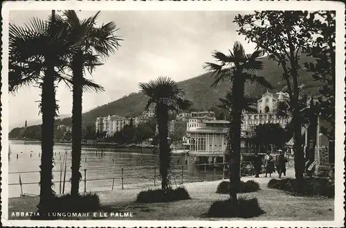 Abbazia Istrien Lungomare / Seebad Kvarner Bucht /Primorje Gorski kotar