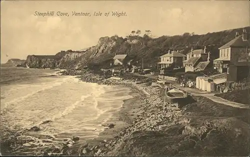 Ventnor Isle of Wight Steephill Cove / Isle of Wight /Isle of Wight