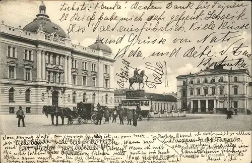 Belgrad Serbien Denkmal des Unbekannten Soldaten / Serbien /