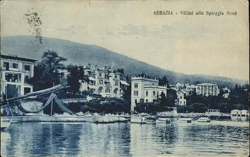 Abbazia Istrien Villini alla Spiaggia Nord / Seebad Kvarner Bucht /Primorje Gorski kotar