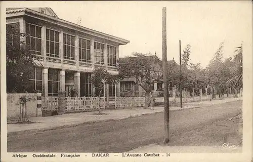 Dakar Avenue Courbet / Dakar /