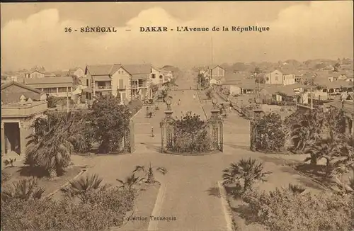 Dakar Avenue de la Republique / Dakar /