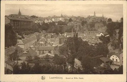 Luxembourg Luxemburg Grund
Ville Haute / Luxembourg /