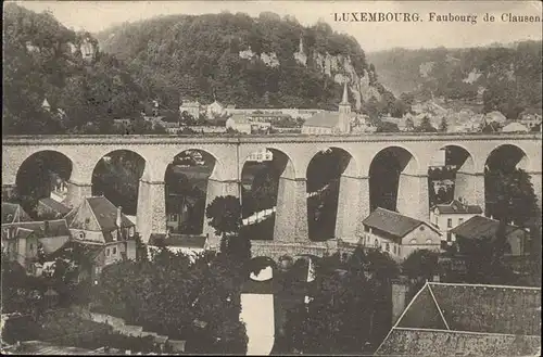 Luxembourg Luxemburg Faubourg de Clausen / Luxembourg /