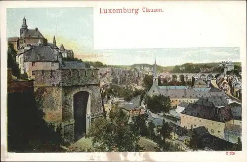 Luxembourg Luxemburg Clausen / Luxembourg /