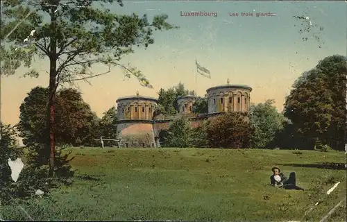 Luxembourg Luxemburg Les trois glande / Luxembourg /