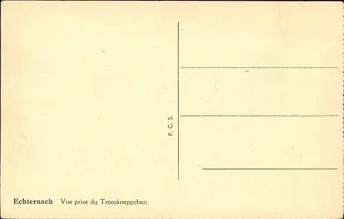 Echternach Trooskneppchen / Luxemburg /