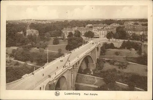 Luxembourg Luxemburg Pont Adolphe / Luxembourg /