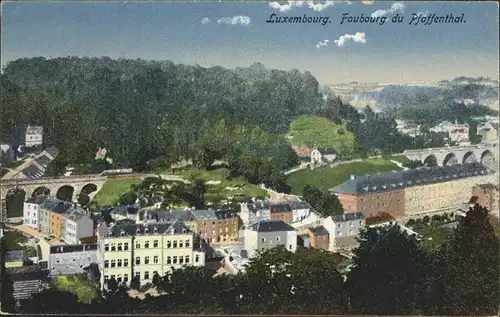 Luxembourg Luxemburg Faubourg du Pfaffenthal / Luxembourg /