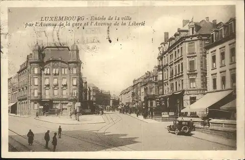 Luxembourg Luxemburg Entree de la Ville
Avenue de la Gare / Luxembourg /