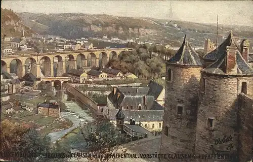 Luxembourg Luxemburg Vorstaedte Clausen
Grund / Luxembourg /