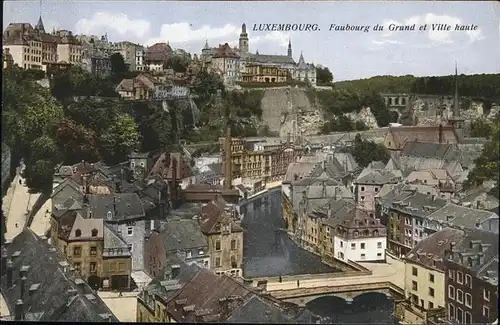 Luxembourg Luxemburg Faubourg du Grund
Ville Haute / Luxembourg /
