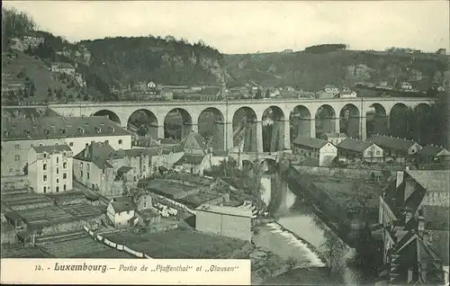 Luxembourg Luxemburg Pfaffenthal
Clausen / Luxembourg /