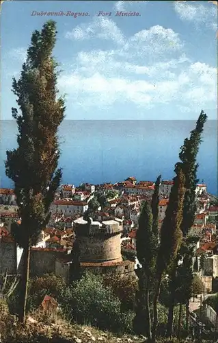 Dubrovnik Ragusa Fort Minceta / Dubrovnik /