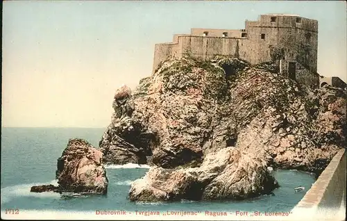 Dubrovnik Ragusa Ragusa
fort Lorenzo / Dubrovnik /