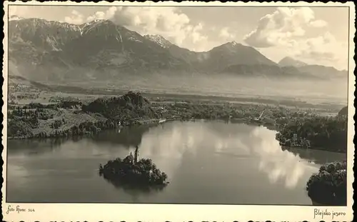 Blejsko Jezero Panorama / Slowenien /