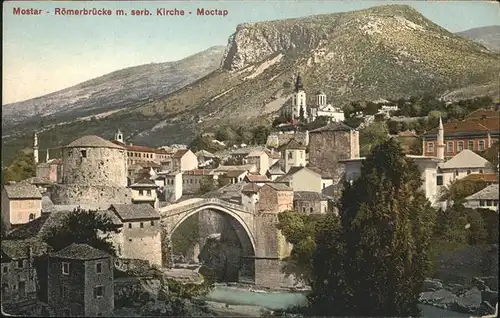 Mostar Moctap Roemerbruecke / Mostar /