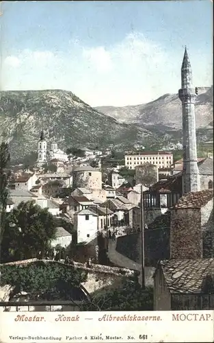 Mostar Moctap Albrechtskaserne / Mostar /