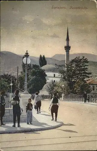 Sarajevo Kaiserbruecke / Sarajevo /