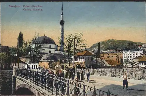 Sarajevo Kaiser-Moschee / Sarajevo /